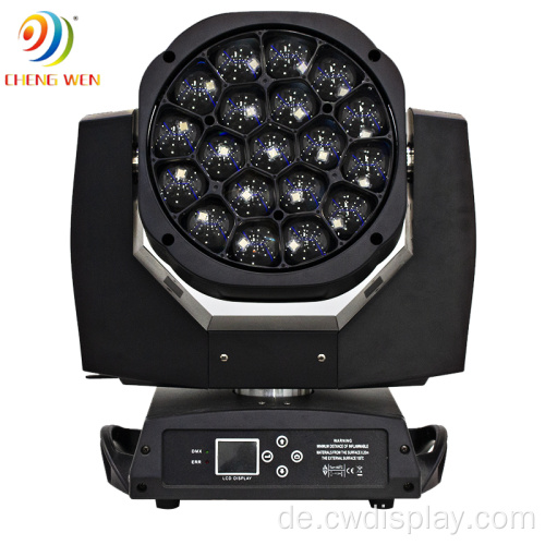 19x15W Big Bee Eye Wash Light mit Zoom